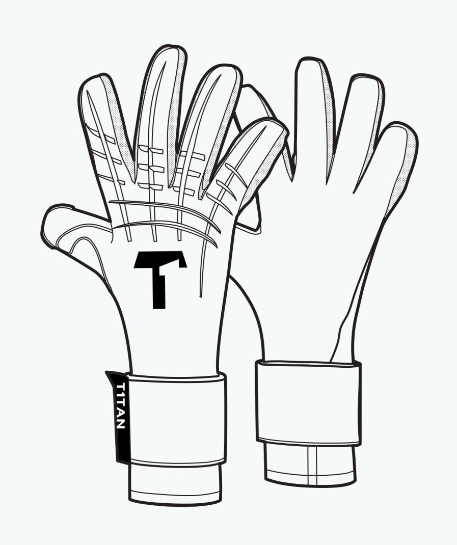 Junior Goalkeeper Gloves | T1TAN Beast 3.0 Mysmu