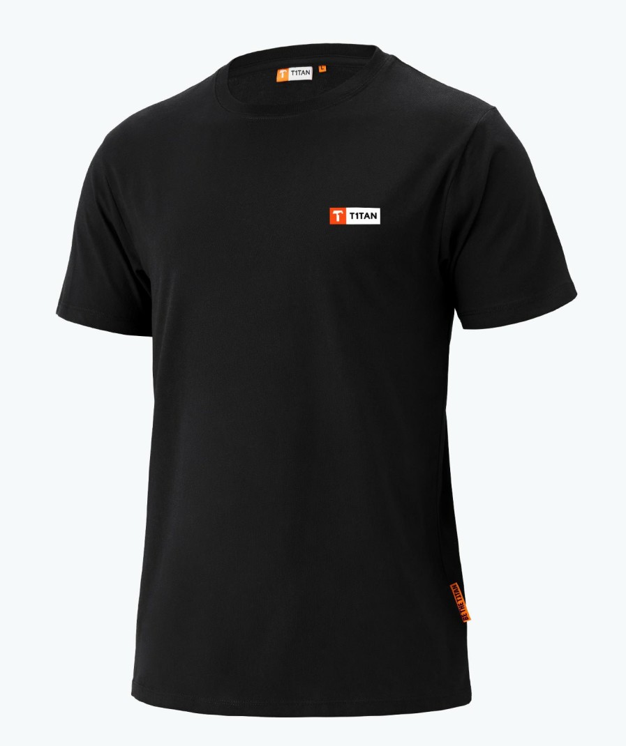 T-Shirts | T1TAN T-Shirt T1Tan Zwart