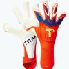 Junior Goalkeeper Gloves | T1TAN Alien Gravity Red Junior Pro 2.0