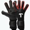 Junior Goalkeeper Gloves | T1TAN Alien Black Energy Junior 2.0