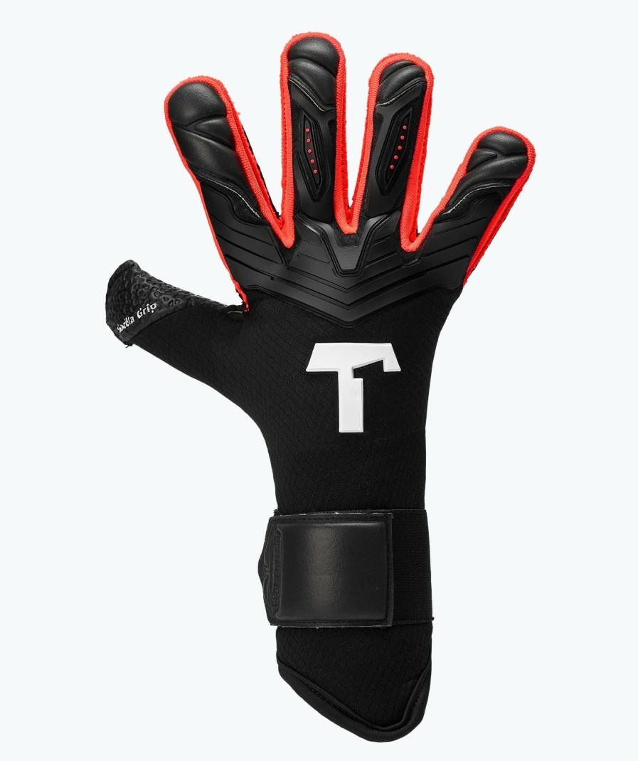 Junior Goalkeeper Gloves | T1TAN Alien Black Energy Junior 2.0