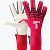 Junior Goalkeeper Gloves | T1TAN Red Beast Junior Pro 3.0