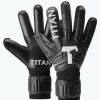 Junior Goalkeeper Gloves | T1TAN Classic 1.0 Black-Out Junior Pro